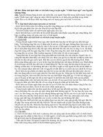 Chất kịch tính và trữ tình trong truyện ngắn Chiếc lược Ngà của Nguyễn Quang Sángg