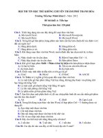 Bài 8: Kiểm tra tin học