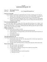 Đề cương học phần kinh doanh quốc tế