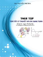 toàn tập tóm tắt lý thuyết và các dạng toán vật lý 12