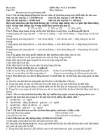 Kiểm tra sinh 12 bài 18 - 45