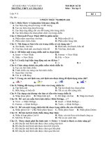 ĐỀ THI HKII TIN 9 (ĐỀ 1)