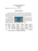 Đề kiểm tra TH môn tin học 6 HKII