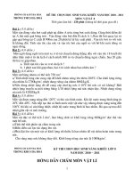 đề chọn HSG lý