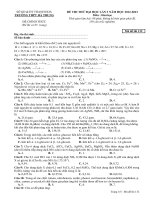 đề hóa hà trung thanh hóa lần 3-2013