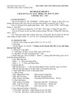 KẾ HOẠCH THI KỂ CHUYỆN