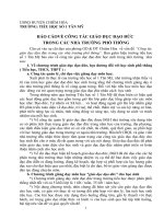 bao cao giáo dục đạo đức HS TIỂU HỌC