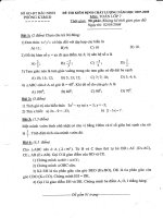 Đề thi HK II Toán 7 - Bắc Ninh 2007 - 2008