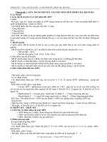 Đề cương ôn thi tốt nghiệp Sinh học 2012 - 2013