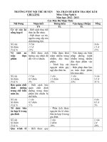 Kiem tra học kì II có ma trận