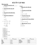 đề cương ôn tập vật lý9