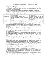 Đề cương địa lý 9 học kỳ II năm học 2012-2013