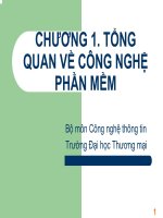 tổng quan về công nghệ phần mềm