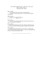 thi học sinh gioi lop 4 truong tieu hoc hap linh