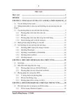 đề tài một số phương pháp đối sánh shape