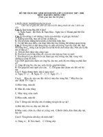 de thi HS gioi huyen lop  mon tieng viet va toan