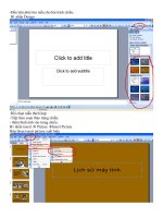 cach lam bai trinh chieu don gian