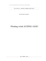 Phương trinh lượng giác (Huỳnh Đức Khánh)