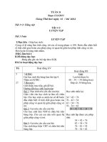 giao an lop 1 tuan 31. truong tieu hoc 1 xa dinh lập