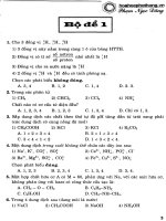 Bộ đề trắc nghiệm hoá học (Phạm Ngọc Dũng).