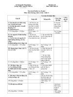 kiem tra 45 phut hoc ki 1 - sinh 11 cb