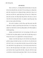 Tìm hiểu thực trạng chất lượng và các giải pháp nhằm nâng cao chất lượng hoạt động bảo lãnh tại chi nhánh ngân hàng ngoại thương hà nội