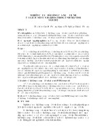 nghiên cứu sự hài lòng của người bệnh tại các bệnh viện đa khoa trong tỉnh trà vinh năm 2012