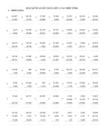 Ôn tập toán lớp 3