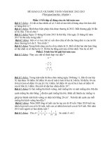 ĐỀ OLYMPIC TOÁN TIỂU HỌC 2013