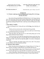 kế hoạch CLB bóng đá mi ni TH