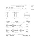 đề kiểm tra giữa học kì II Toán Văn 2