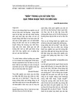 biển trong lịch sử dân tộc quá trình nhận thức và diễn giải