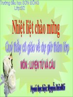 LTVC-Mở rộng vốn từ : Nam và Nữ tuần 31