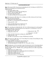 Bộ 50 bài hình ôn Thi vào 10