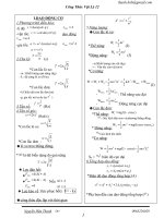 Ôn thi vật lý 12