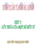 lũy thừa số hữu tỉ