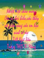 tiết 124:văn bản báo cáo