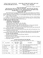 báo cáo tổng kết hội thi vở sạch chữ đẹp năm 2012-2013