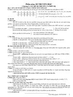 ĐỀ CƯƠNG SINH HỌC 12 BEST