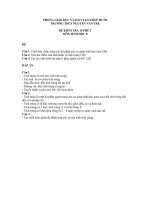 Dề Cương Ôn Tập Sinh 8 hk2 12-13