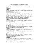 Đáp án đề cương địa lớp 9 kì II ams