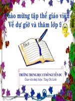 Sửa bài kiểm tra Văn 9