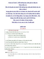 Cac chuyen de boi duong HSG Toan 5