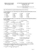 DE THI THU LOP 10 2013-2014