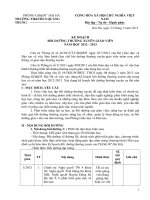 Kế hoạch bồi dưỡng thường xuyên cá nhân