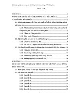 Kỹ thuật nghiệp vụ hải quan  hệ thống kiến thức chung về PL hàng hóa