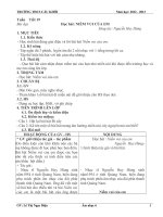 giao an am nhạc 6 học kì II - chuẩn