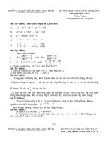 HSG toan 6 TP Ninh Binh