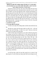 Mói quan hệ giữa khoa học kỹ thuật và giáo dục. Chuyên đề 7. CMKHKT