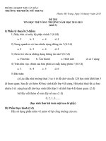 Đề Thi Tin Học Trẻ Vòng trường 2012-2013